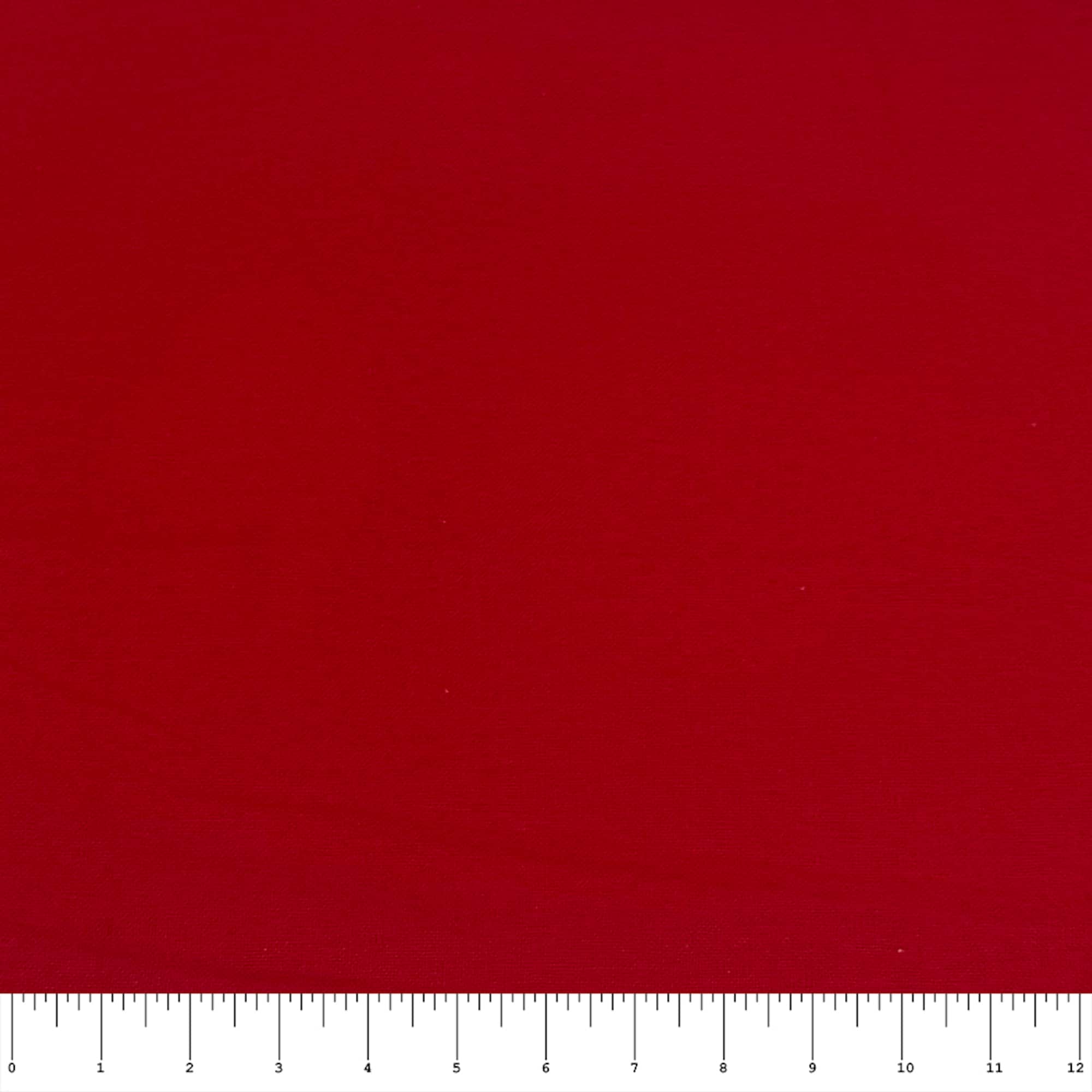 Feldman Red Cotton Flannel Fabric